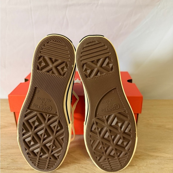 Converse Black and White High-Top Sneakers - Picture 9 of 9